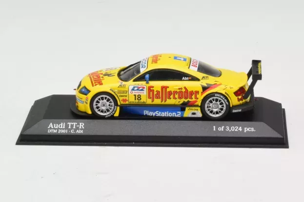 Minichamps Audi Tt-r Team Audi Abt Sportsline N 18 Season Dtm 2001 C.abt 1:43 400011118